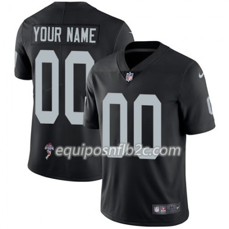 Camiseta Hombre NFL Oakland Raiders Personalizar Negro